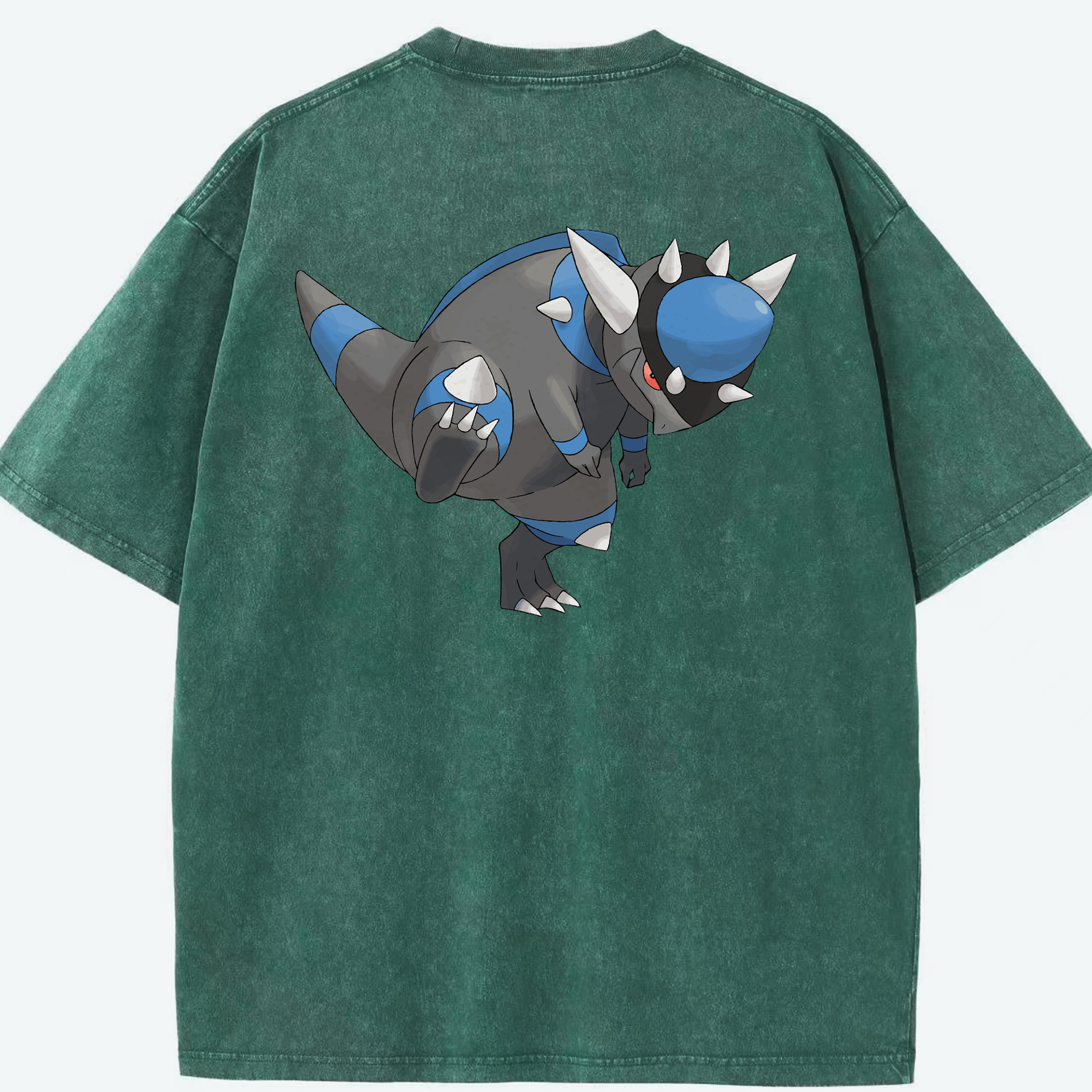 （画像用） ポケットモンスター Pokémon 綿100% ヴィンテージ風 半袖Tシャツ（背面プリント）